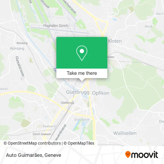 Auto Guimarães map