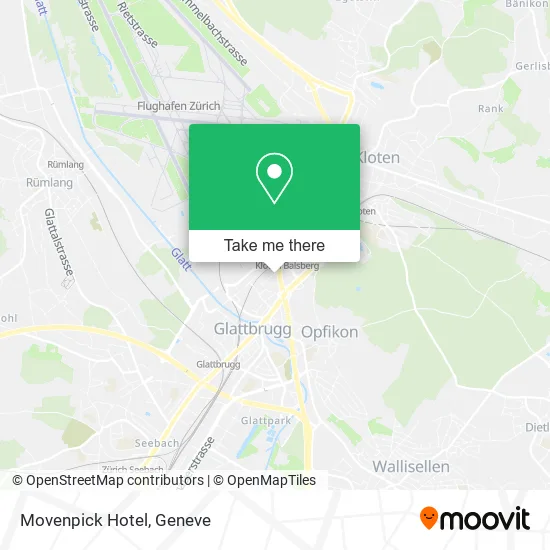 Movenpick Hotel map
