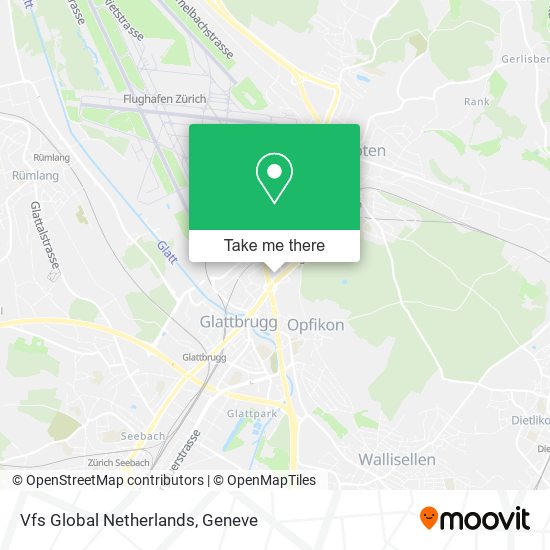Vfs Global Netherlands map