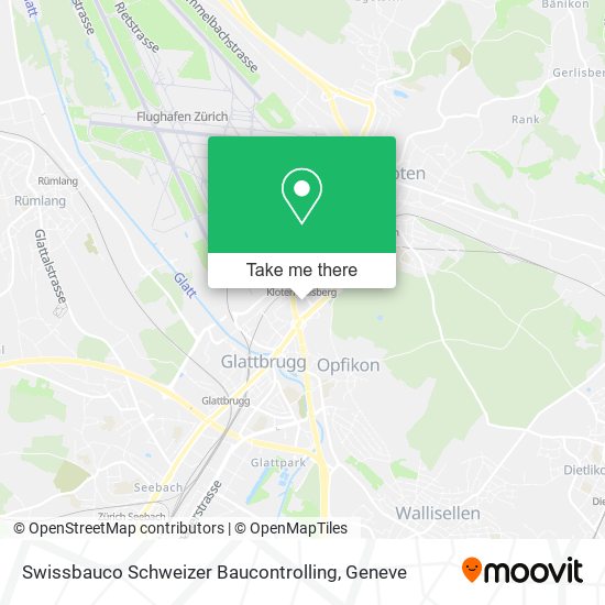 Swissbauco Schweizer Baucontrolling map