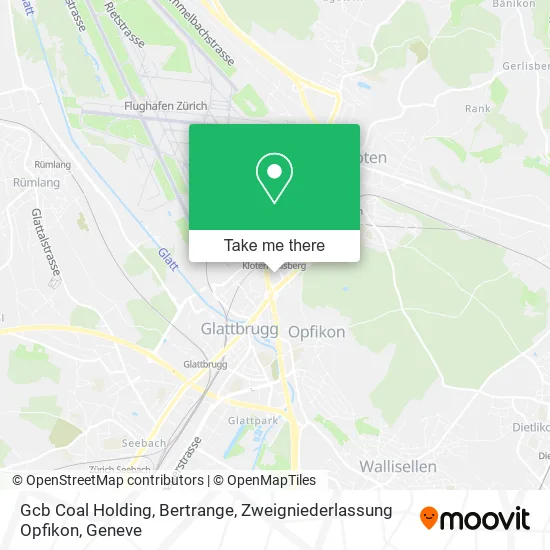 Gcb Coal Holding, Bertrange, Zweigniederlassung Opfikon map