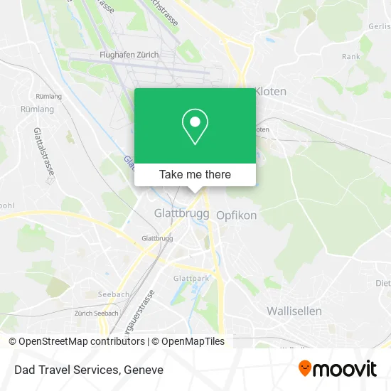 Dad Travel Services map