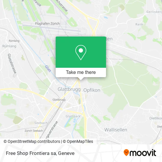 Free Shop Frontiera sa map