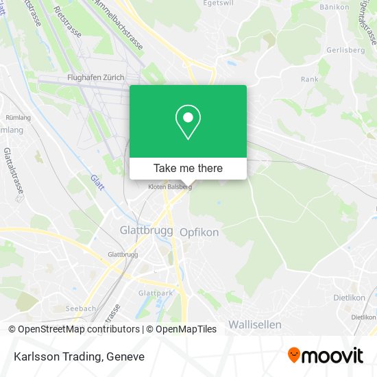 Karlsson Trading map