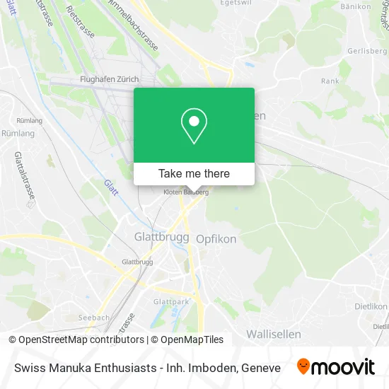 Swiss Manuka Enthusiasts - Inh. Imboden map