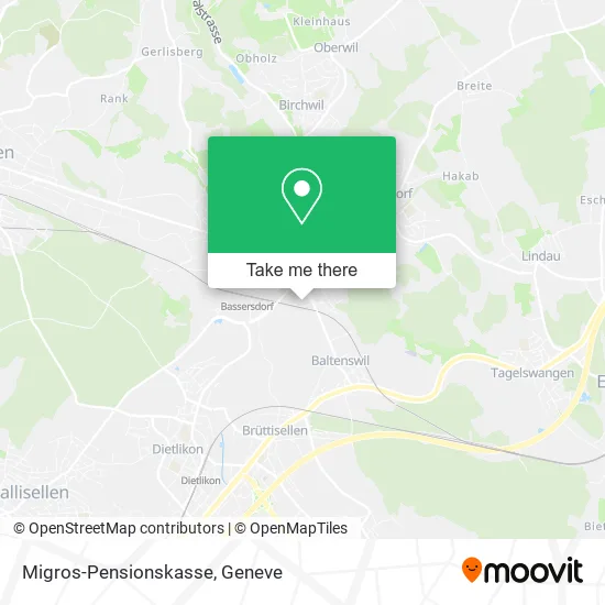 Migros-Pensionskasse map