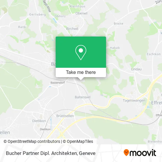 Bucher Partner Dipl. Architekten map