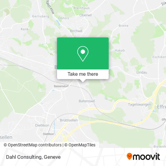 Dahl Consulting map