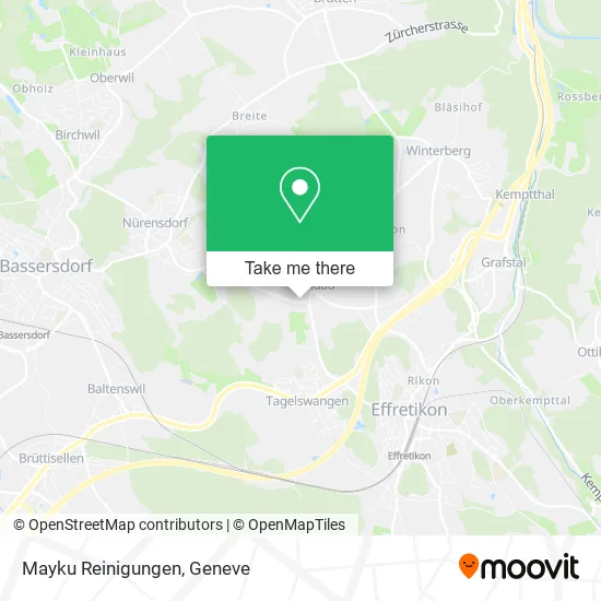 Mayku Reinigungen map