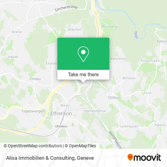 Alisa Immobilien & Consulting map