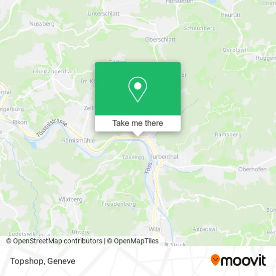 Topshop map
