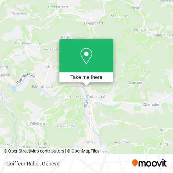 Coiffeur Rahel map