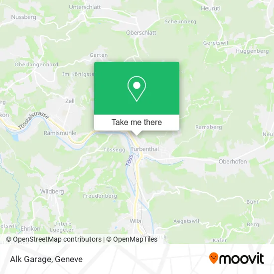 Alk Garage map