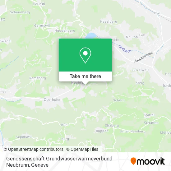 Genossenschaft Grundwasserwärmeverbund Neubrunn map