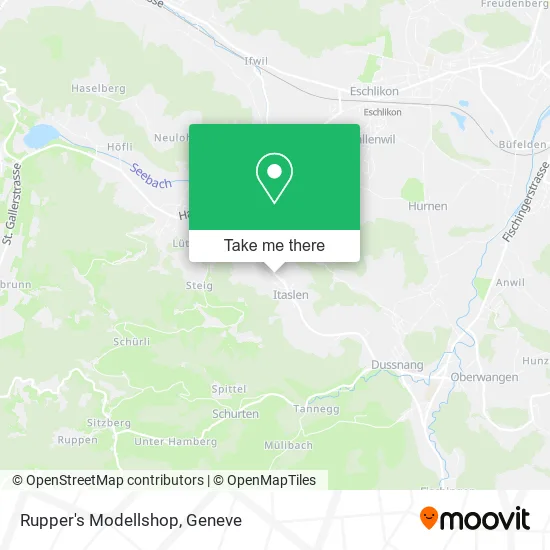 Rupper's Modellshop map