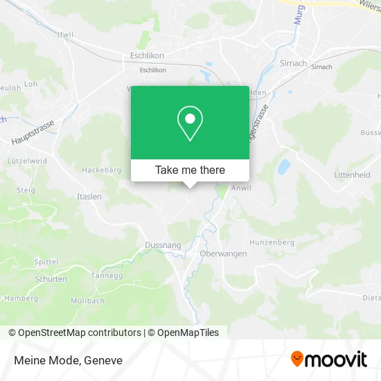 Meine Mode map