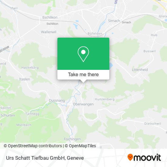 Urs Schatt Tiefbau GmbH map