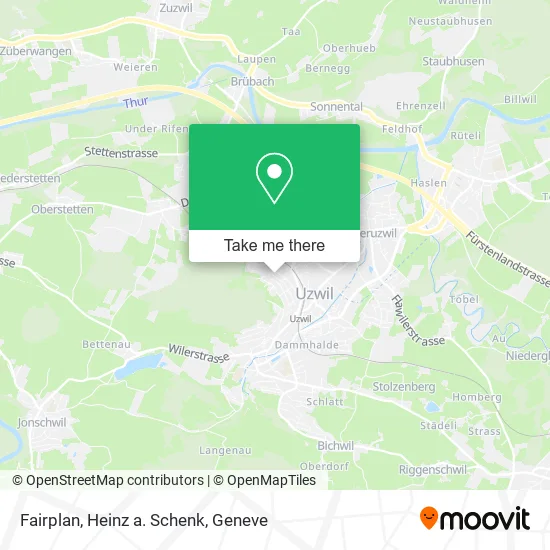 Fairplan, Heinz a. Schenk map