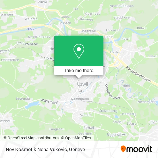 Nev Kosmetik Nena Vukovic map