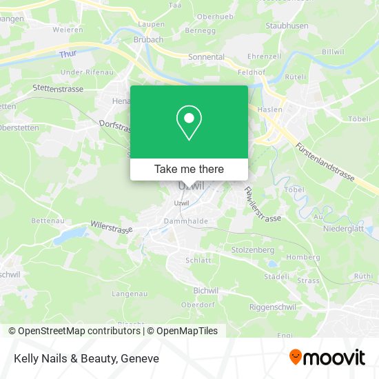 Kelly Nails & Beauty map