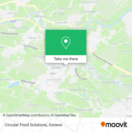 Circular Food Solutions map