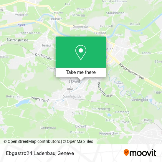 Ebgastro24 Ladenbau map