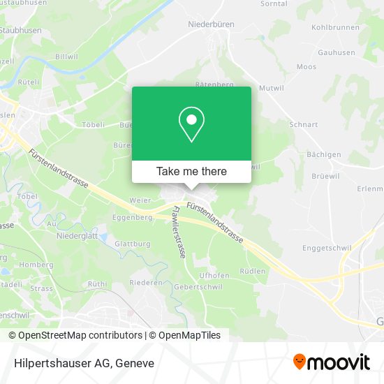 Hilpertshauser AG map