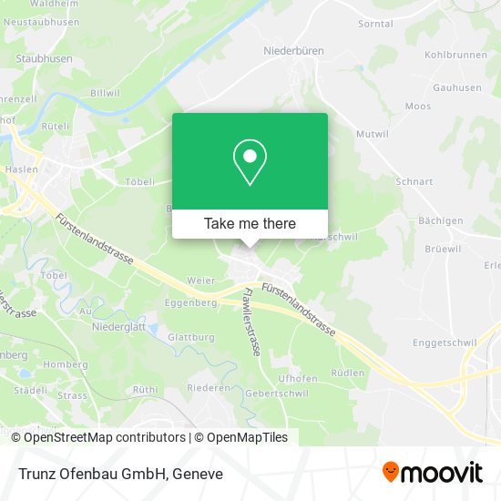 Trunz Ofenbau GmbH map
