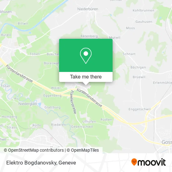 Elektro Bogdanovsky map