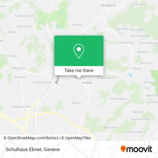 Schulhaus Ebnet plan