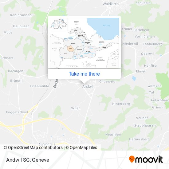 Andwil SG map