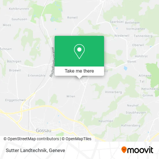 Sutter Landtechnik map