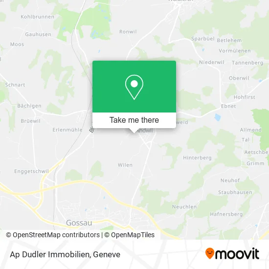 Ap Dudler Immobilien map