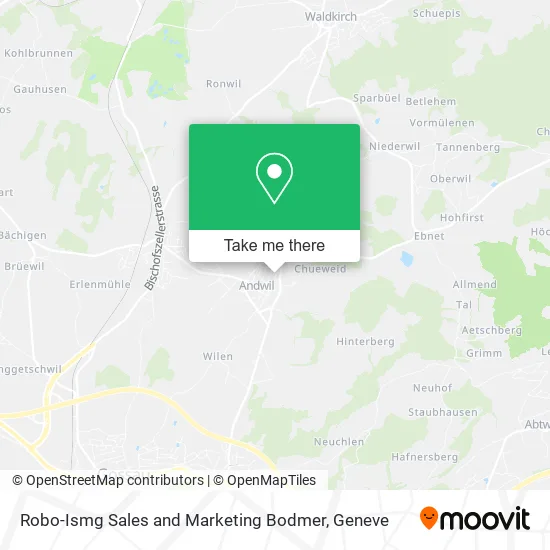 Robo-Ismg Sales and Marketing Bodmer map