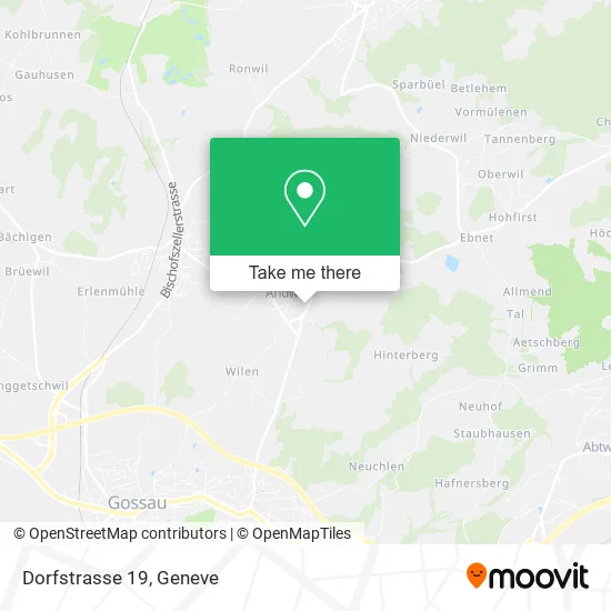 Dorfstrasse 19 map