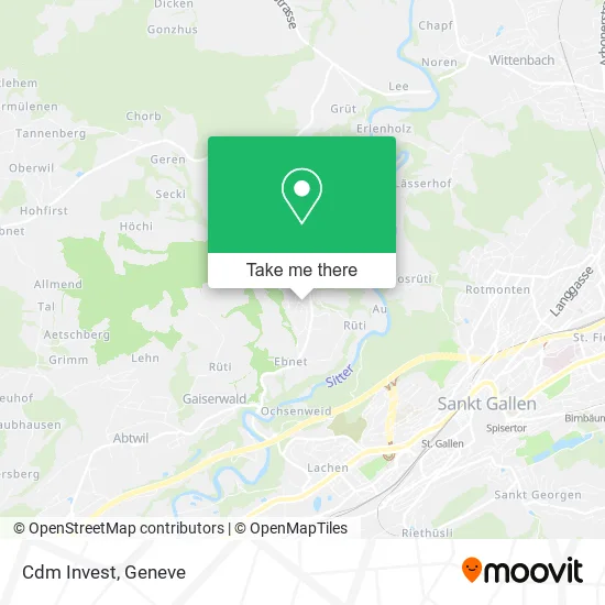 Cdm Invest map
