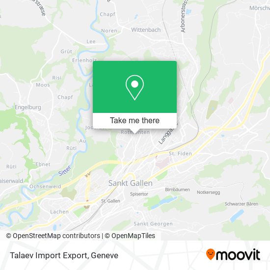 Talaev Import Export map