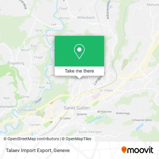 Talaev Import Export map