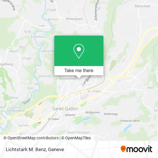 Lichtstark M. Benz map