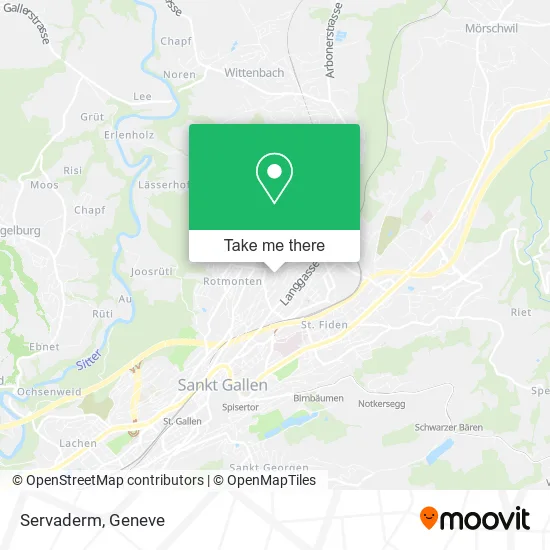 Servaderm map