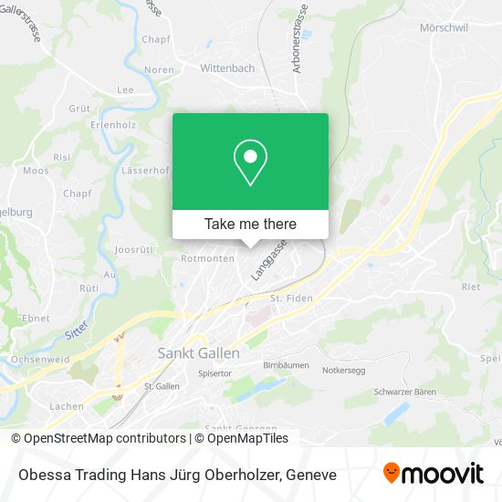 Obessa Trading Hans Jürg Oberholzer map