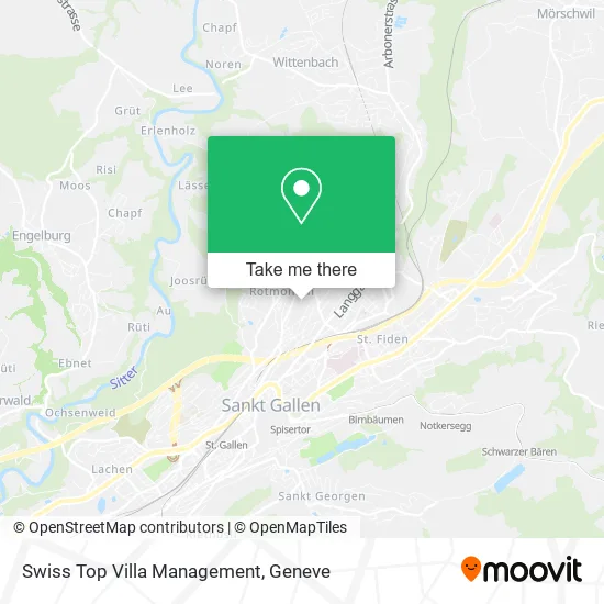 Swiss Top Villa Management map