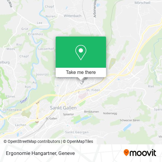 Ergonomie Hangartner map