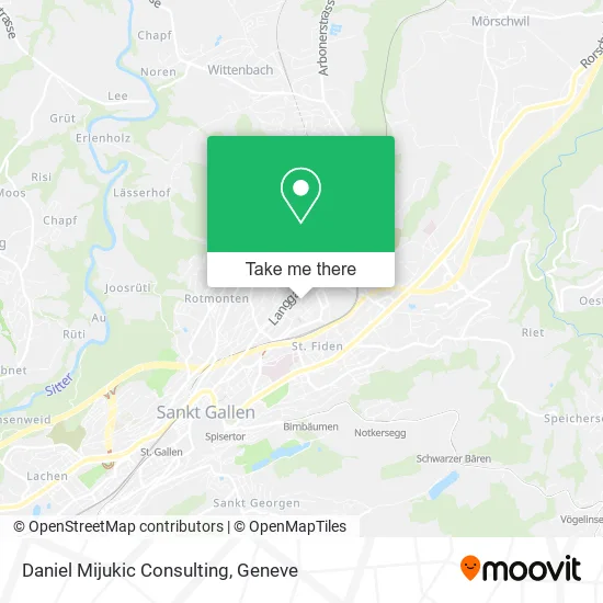 Daniel Mijukic Consulting map