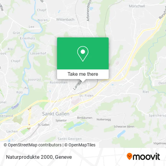 Naturprodukte 2000 map