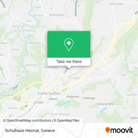 Schulhaus Heimat map