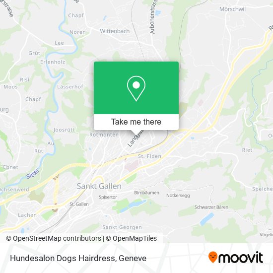 Hundesalon Dogs Hairdress map