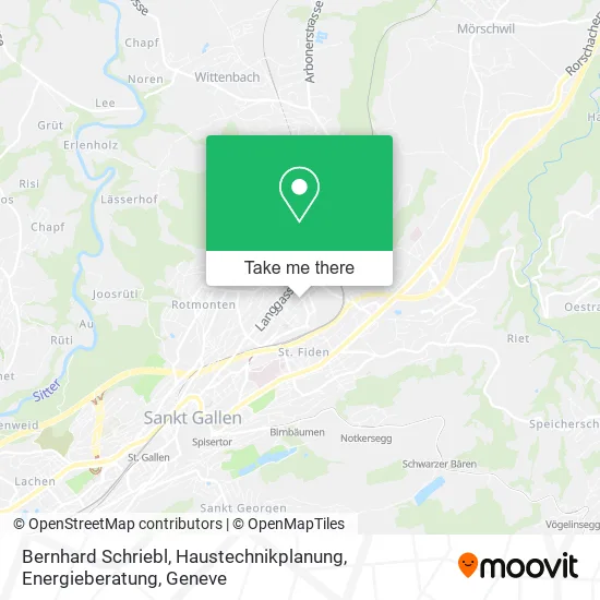 Bernhard Schriebl, Haustechnikplanung, Energieberatung map