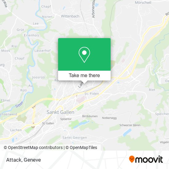 Attack map