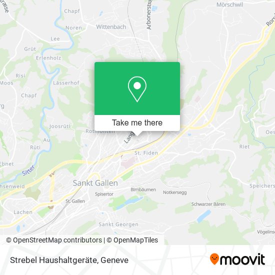 Strebel Haushaltgeräte map